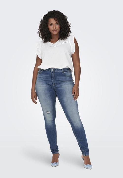 Actual product image Only Curvy CarLaola Life HW Skinny Fit Jeans (W54/L30)
