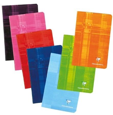Produktbild Clairefontaine Notizheft mit Lineatur (11 x 17 cm, Kariert, Harter Einband)