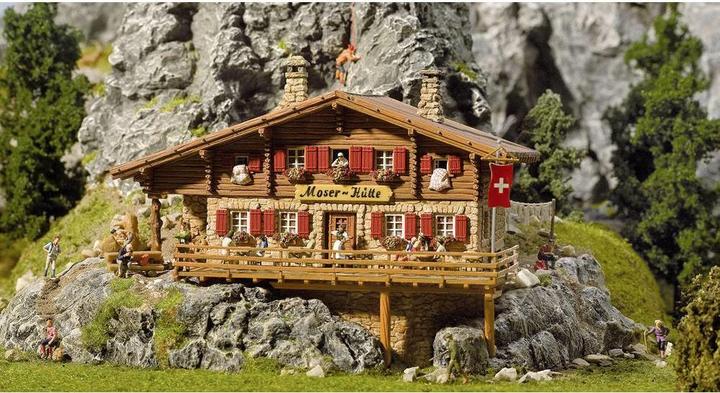 Actual product image Faller 130329 H0 High mountain hut Mos