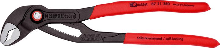 Actual product image Knipex Cobra QuickSet (250 mm)