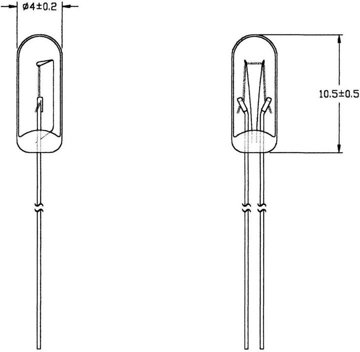 Produktbild Josef Barthelme Spezialglühlampe Klar T1 1/4 W