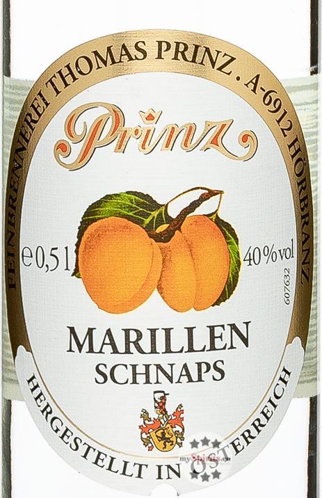 Produktbild Prinz Marillen-Schnaps 0,5l