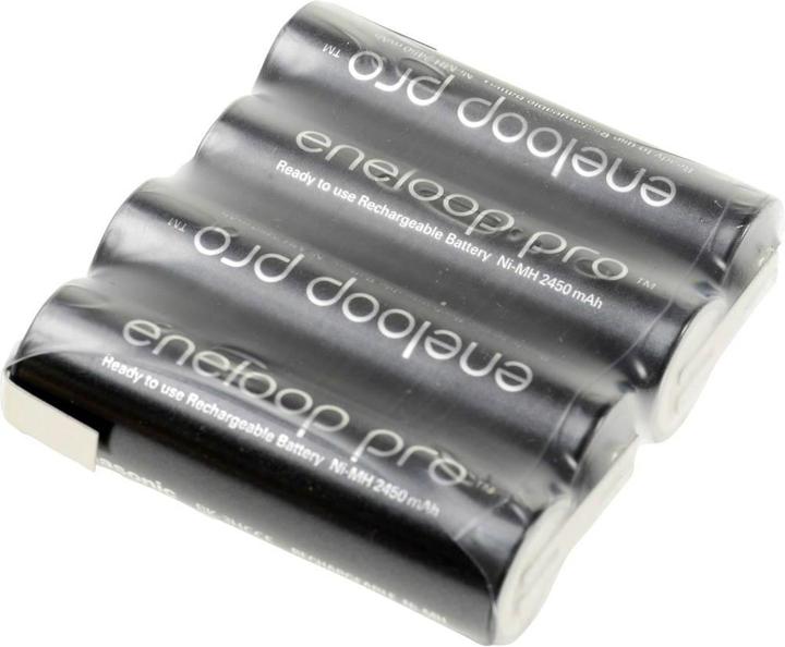 Image du produit Panasonic Pack de piles 4x Mignon (AA) Z-soudure (4.80 V, 2450 mAh)
