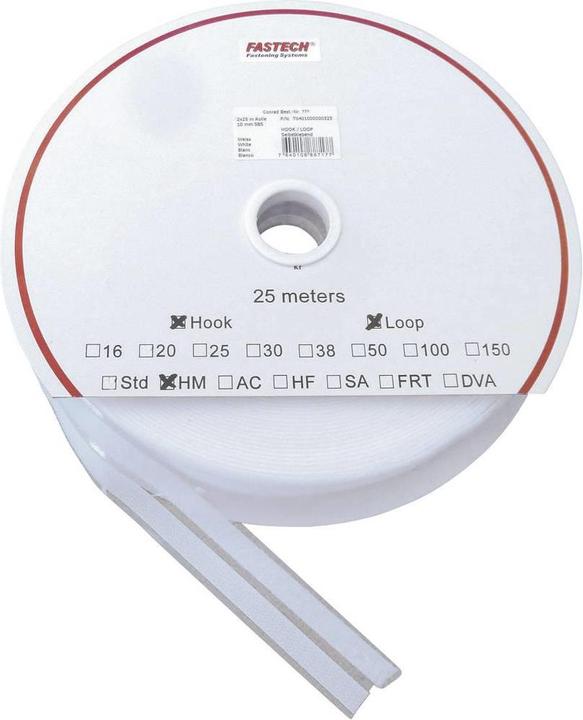 Produktbild Fastech Klettband zum Aufkleben Haft- (10 mm)