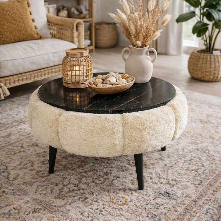 Actual product image Homitis Papatya 60 Coffee Table (60 x 60 x 44 cm)