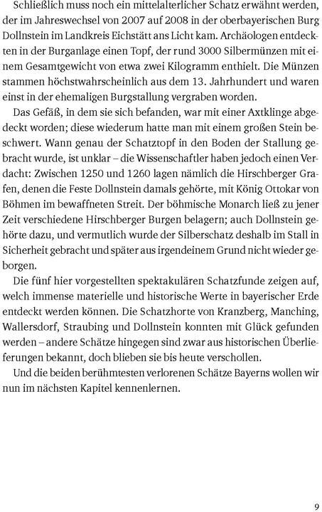 Produktbild Verborgene Schätze in Bayern (Deutsch, Manfred Böckl, 2017)
