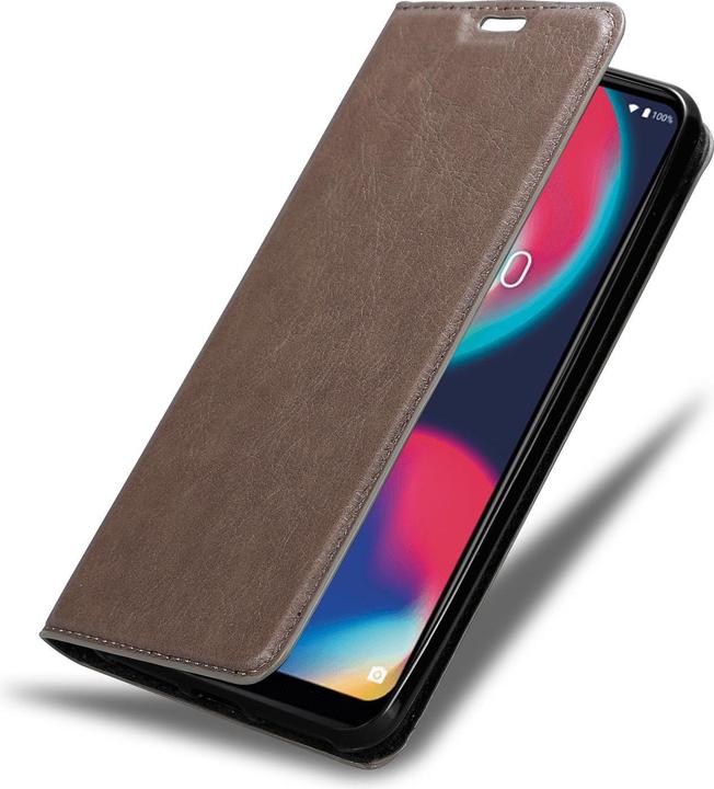 Actual product image Cadorabo Book Invisible Magnet Cover (Wiko View 4)