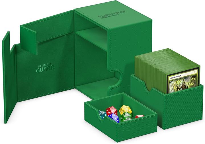 Actual product image Ultimate Guard Flip'n'Tray 133+ XenoSkin Vert
