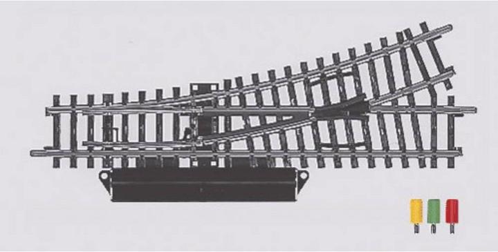 Actual product image Märklin H0 K track (without ballast) 2262 (Track H0)