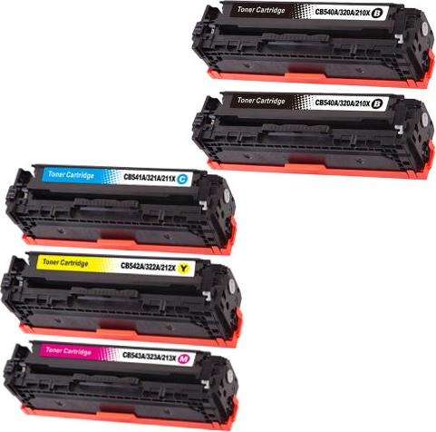Actual product image Hermex Compatible toner for HP Color LaserJet CP1514n (M, FC, C, Y)