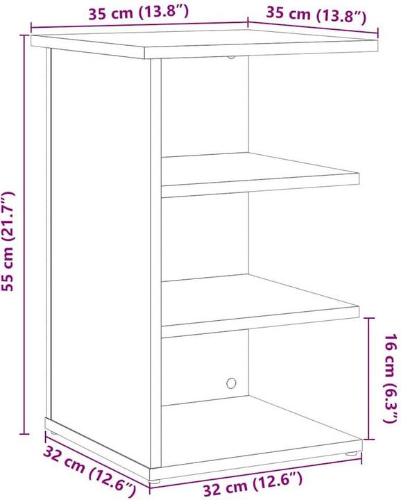 Image du produit vidaXL Sideboard (35 x 35 x 55 cm)