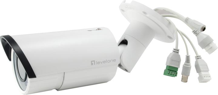 Produktbild LevelOne FCS-5060 Feste IP-Netzwerkkamera Outdoor 2 Megapixel two-way audio 4x Optischen Zoom 802.3af PoE (1920 x 1080 Pixels)