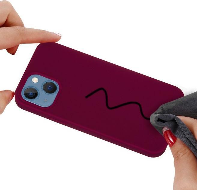 Actual product image MU Classic Liquid Silicone Series (Apple iPhone 14 Plus)