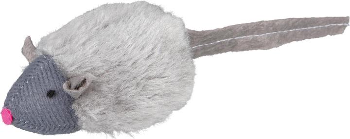 Produktbild Trixie Plüschmäuse Squieky 6cm (Spielmaus Katze)