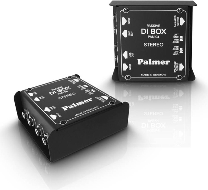 Actual product image Palmer Audio Passive DI Box 2-channel Pro PAN (DI box)