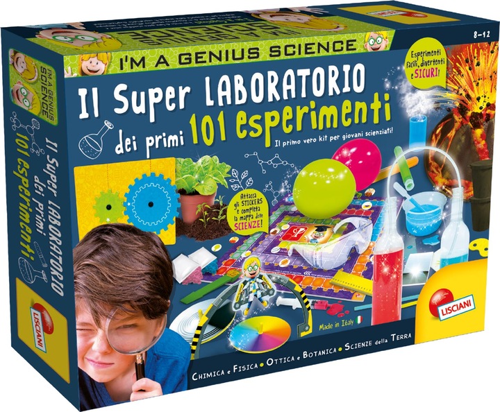 Immagine prodotto Lisciani Super Laboratorio 101 esperimenti (i)
