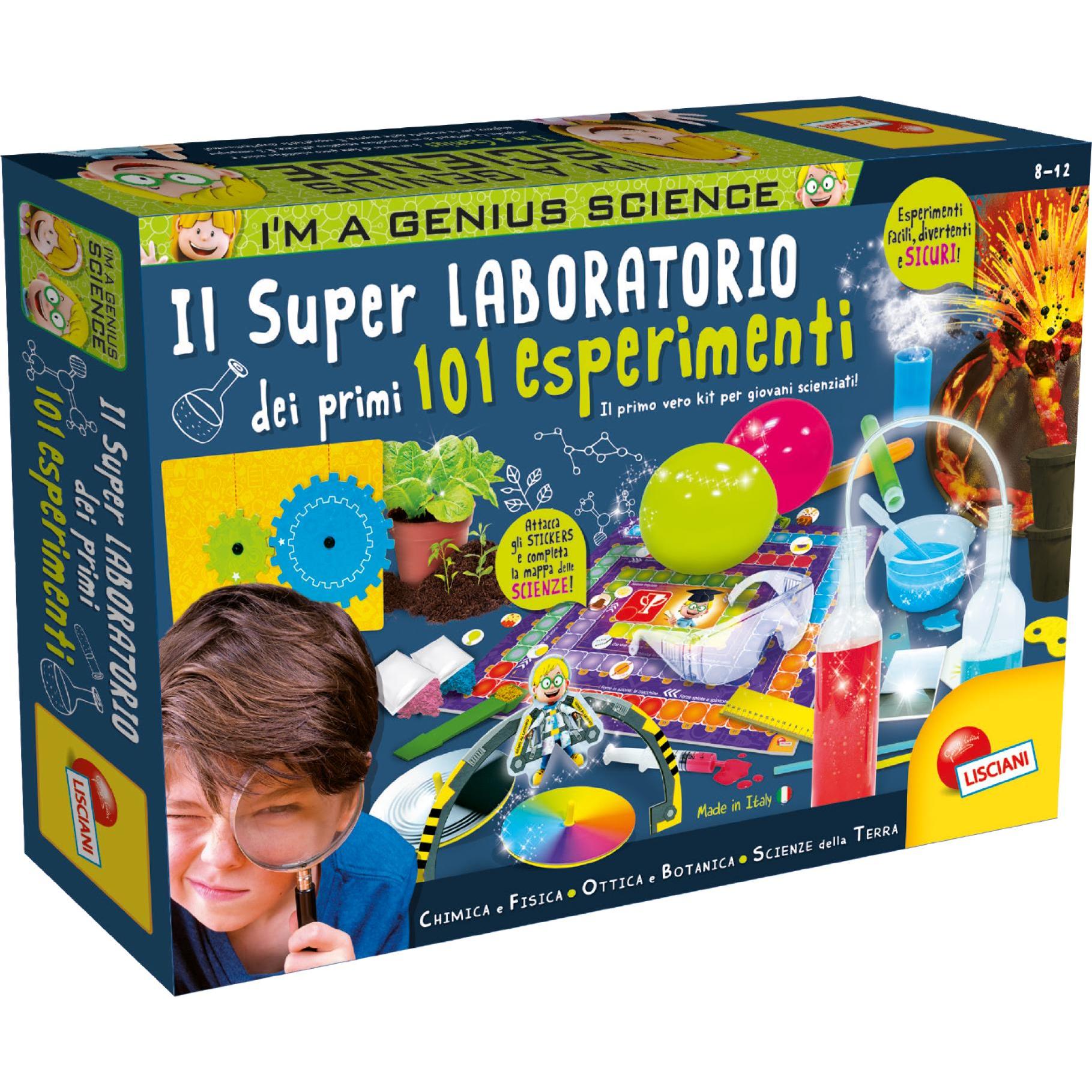 Lisciani Super Laboratorio 101 esperimenti (i)