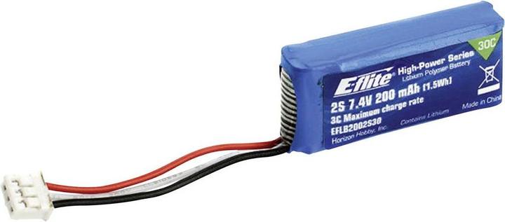 E-Flite Model construction battery pack iPo) (7.40 V, 200 mAh)