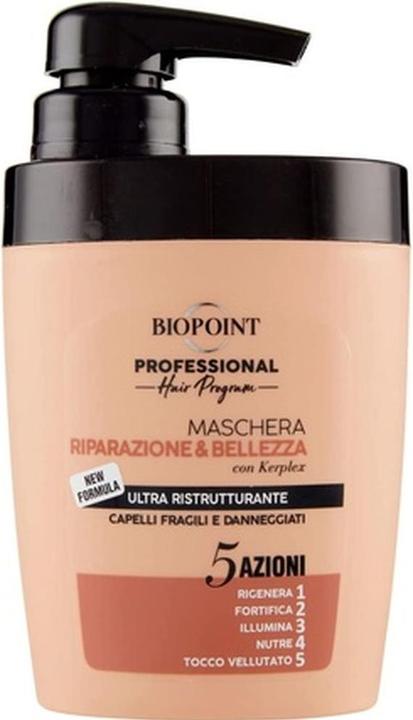 Biopoint Professional Repair and Beauty Mask Ultra-Structured 5 Actions 300ml (300 ml)