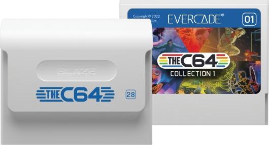 Actual product image Blaze Evercade The C64 Collection 1 Cartridge 1 - Blue Collection (Evercade, EN)