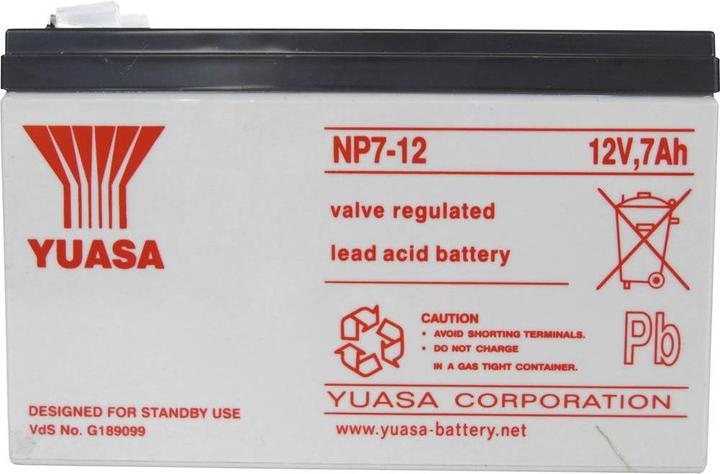 Produktbild Yuasa Bleiakku (12 V, 7000 mAh)