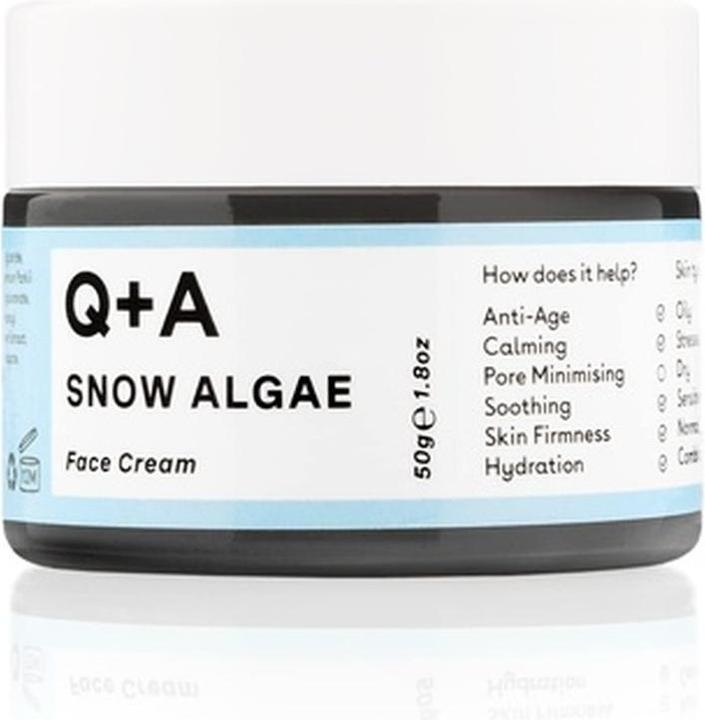 Image du produit Q+A Crème visage intensive aux algues des neiges (Crème de jour)