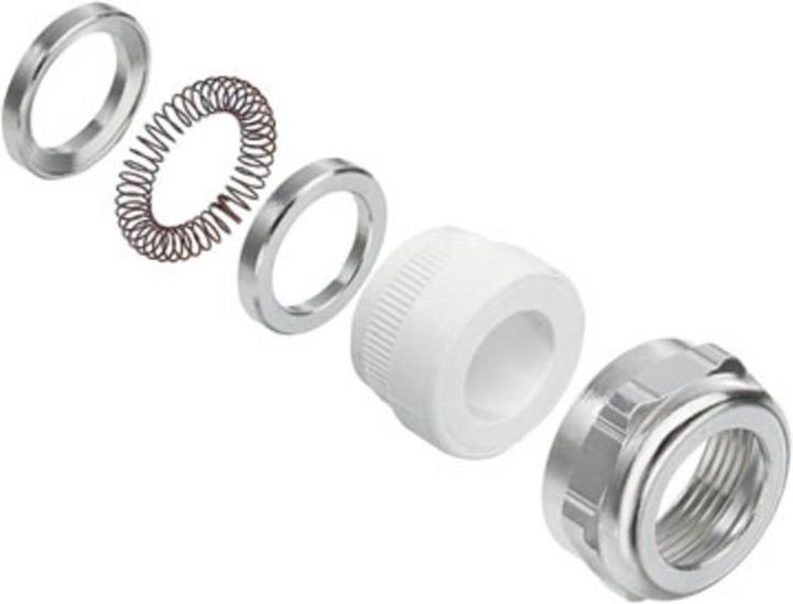 Actual product image Weidmüller Cable gland brass Mes