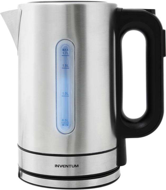 Image du produit Inventum HW817D - Waterkoker - Inhoud 1,7 liter - Roestvrijstaal - Warmhoudfunctie - Led-verlichting - 2200 w (1.70 l)
