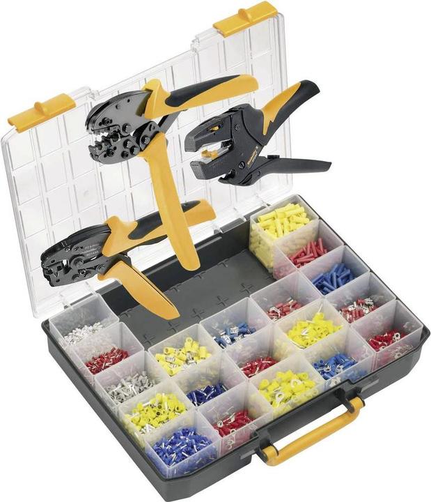 Produktbild Weidmüller Crimpzangen-Set Aderendhülsen, Isolierte (413 mm)