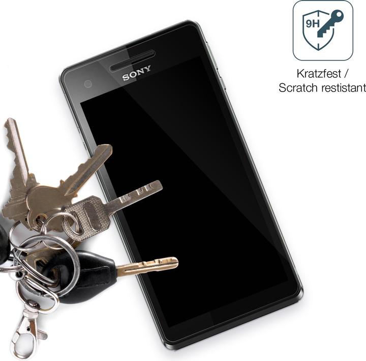 Produktbild Dipos Displayschutz Anti-Shock (2 Stk., Sony Xperia V)