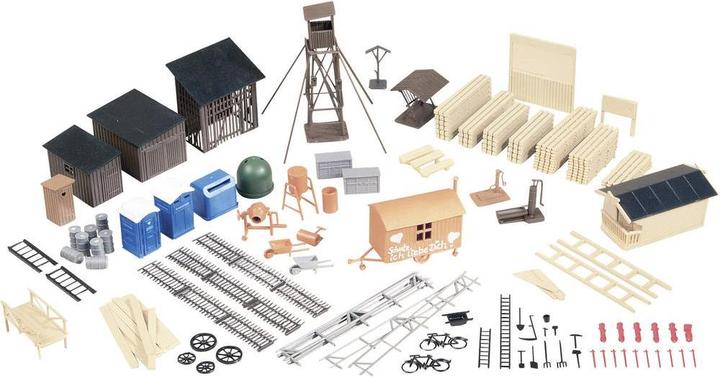 Produktbild Auhagen H0 Zubehör-Sortiment
