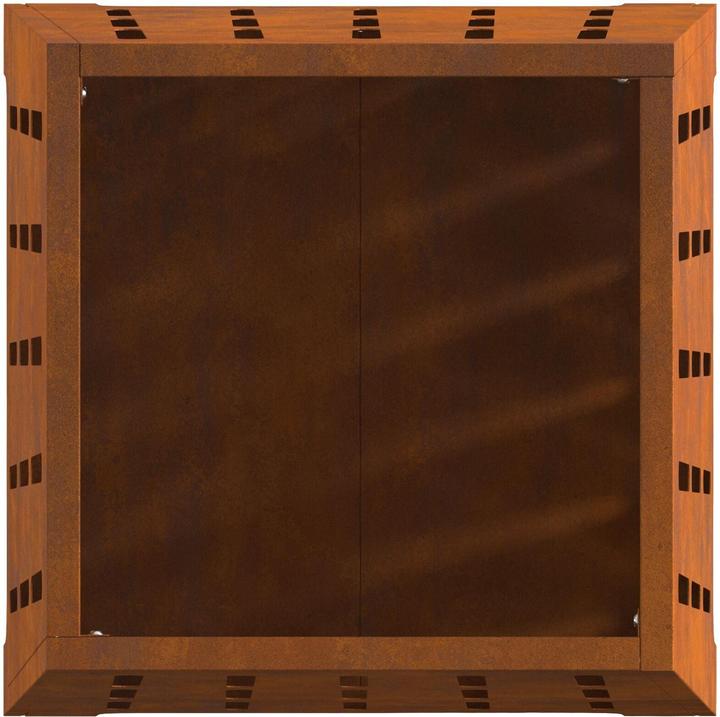 Produktbild vidaXL Feuerschale Quadrat 50x50x70 cm Wetterstahl (50 cm)