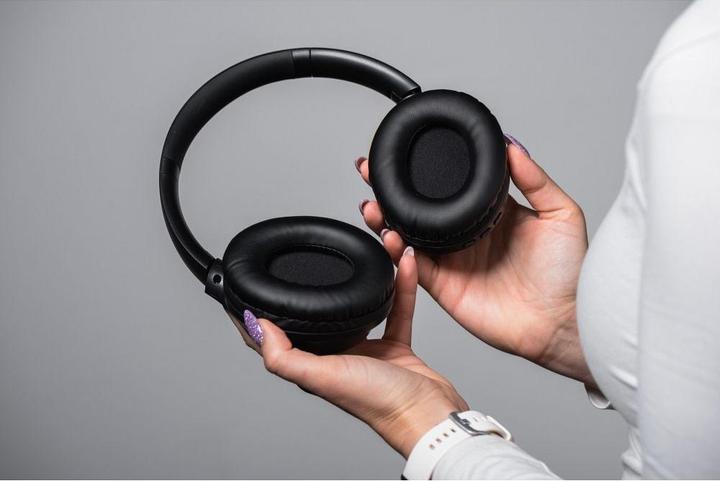 Immagine prodotto Forcell Wired headphones F-AUDIO Vibe ANC wireless headphones bluetooth ANC + TUYA APP black (ANC, 20 h, Senza fili)