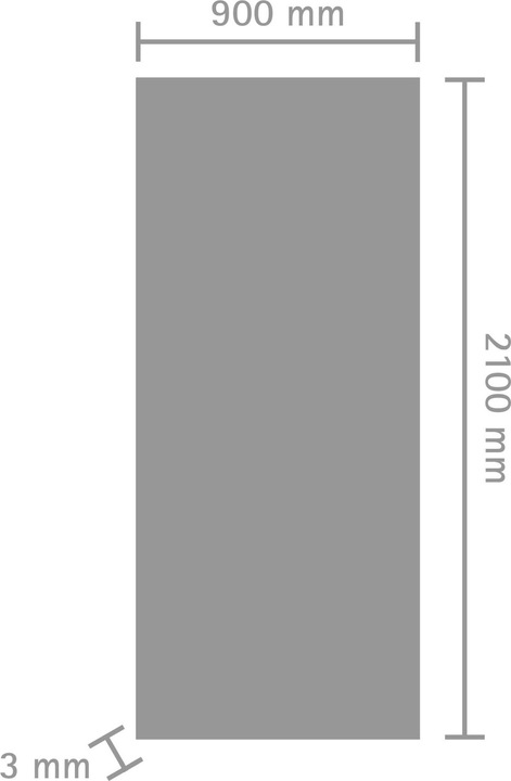 Produktbild Schulte DecoDesign Farbe (Eckprofil, 90 cm, 210 cm)