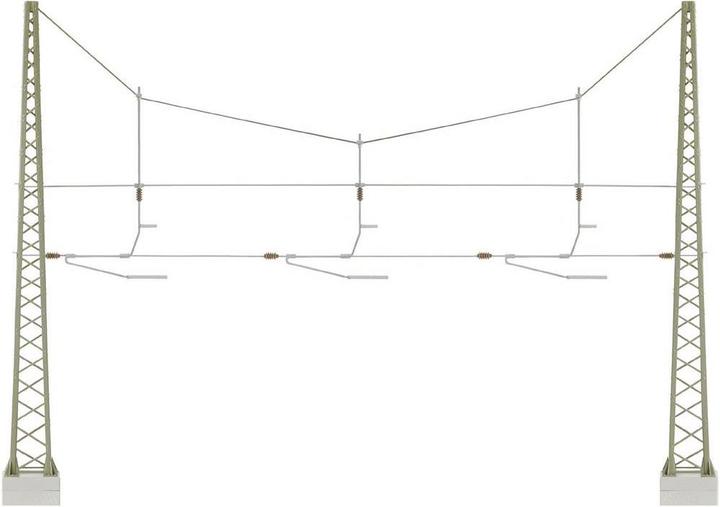 Produktbild Viessmann H0 Quertragwerk Universell 416 (Spur H0)