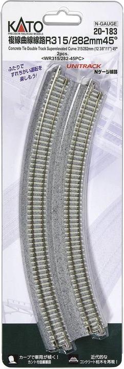 Kato N Unitrack 7078116 Doppelgleis (Spur N)