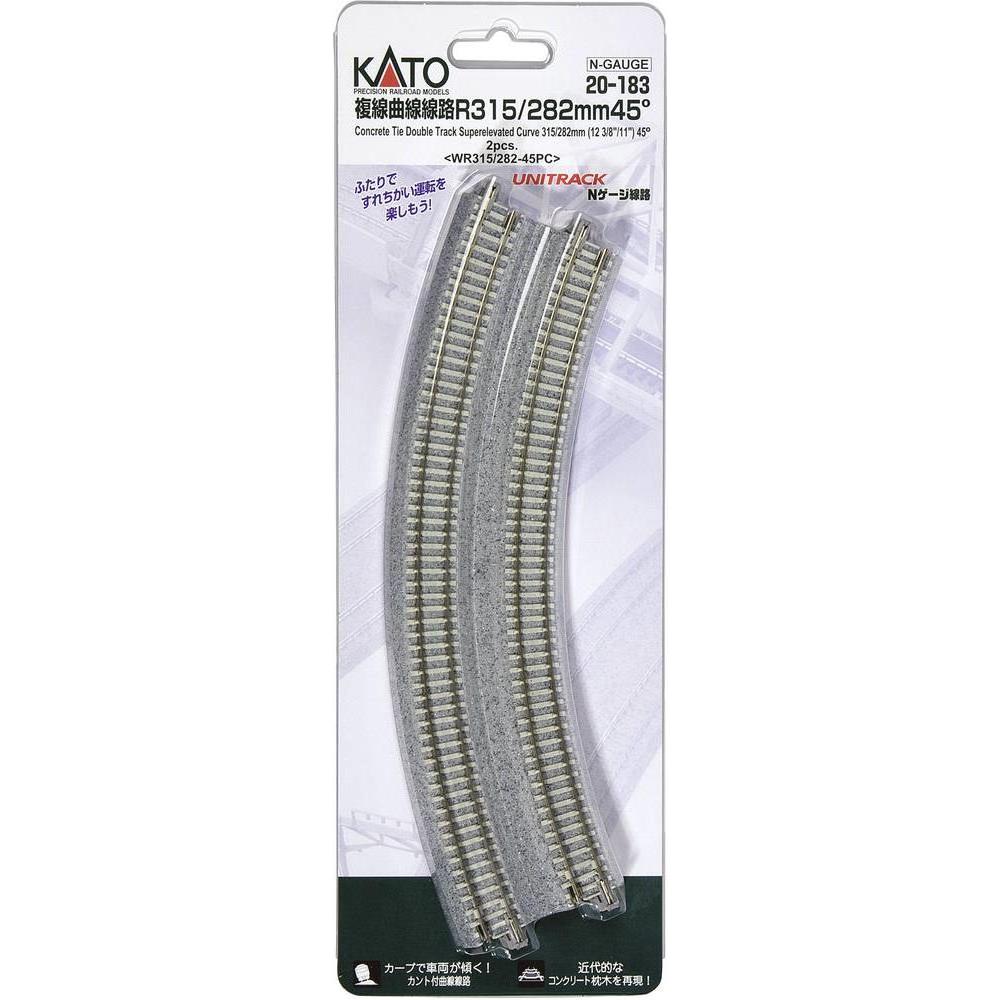 Kato N Unitrack 7078116 Doppelgleis (Spur N)