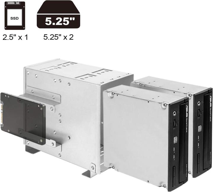 Produktbild Silverstone RM42-502 (SSI EEB, ATX, E-ATX, SSI CEB, mATX, Mini-ITX)