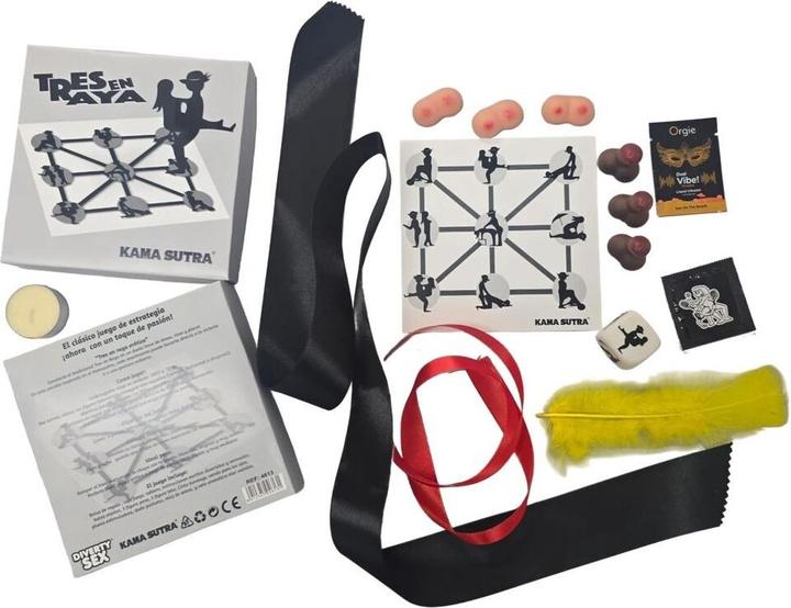 Actual product image Diablo Picante Kamasutra Tic-Tac-Toe (Board game, Spanish)