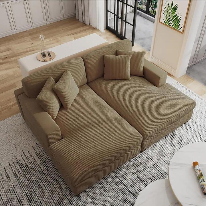 Produktbild HTI-Living Couch Cord Sofa Justus