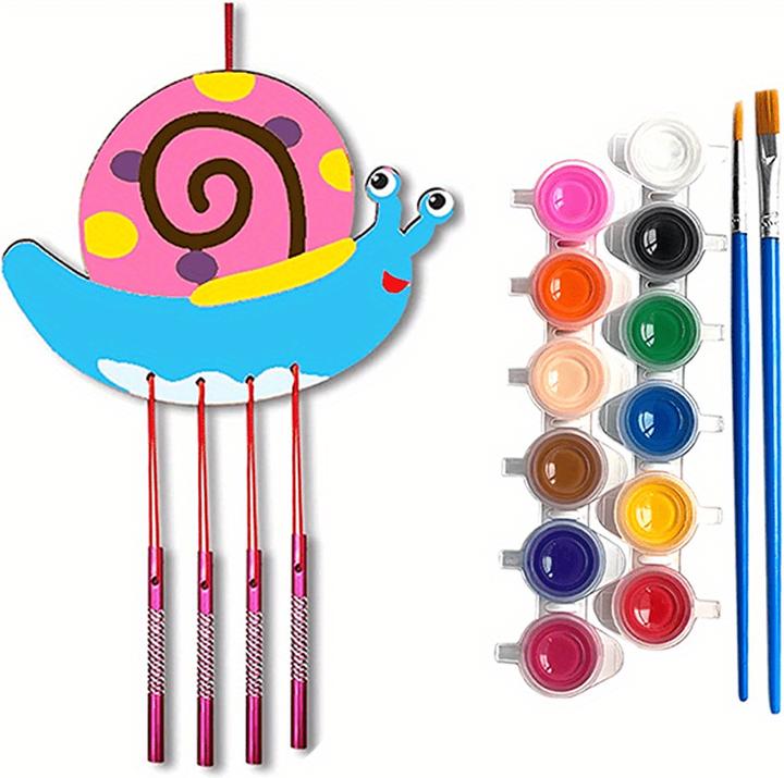 Produktbild Activity Board DIY-Vogelhaus, Windspiel Handwerk, Craft Kits für Mädchen Jungen, Kunst und Handwerk, Malerei Kits