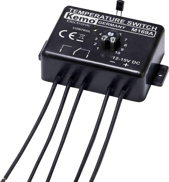 Kemo Temperaturschalter Baustein M1