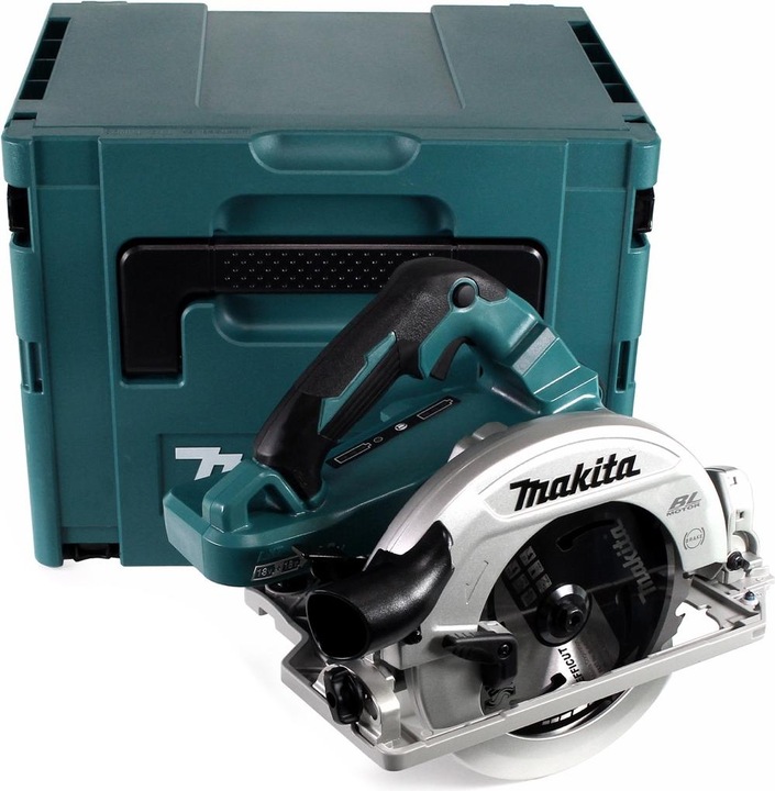 Produktbild Makita DHS 782 PM2J Akku Handkreissäge 36V (2x18V) 190 mm Brushless im Makpac + 2x 4,0 Ah Akku +