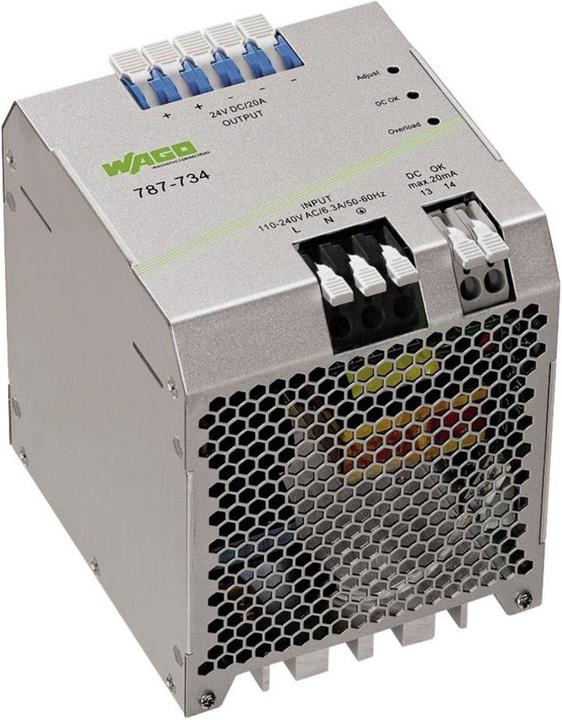 Wago DIN rail power supply (DIN rail