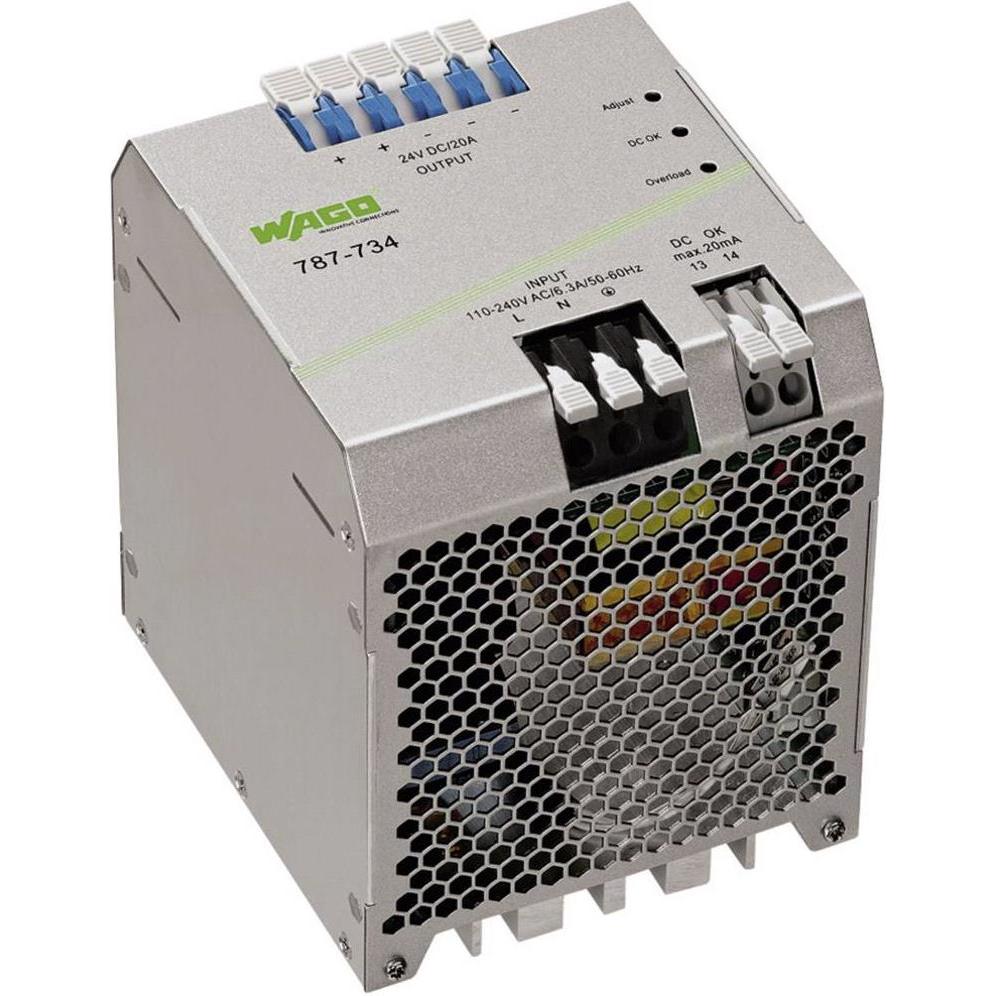 Wago, Systemstromversorgung, Hutschienen-Netzteil (DIN-Rail