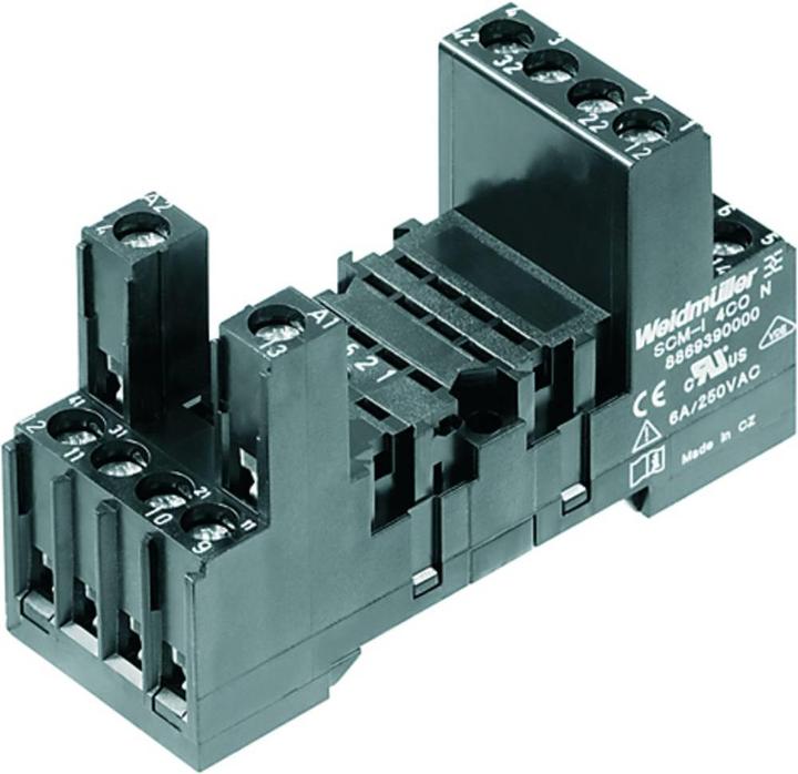 Produktbild Weidmüller Relaissockel 10 St. SCM-I 4CO (Relaissockel)