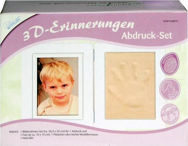 Produktbild Mammut 3D-Erinnerungen Abdruck-Set