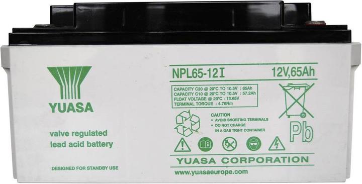 Yuasa Lead battery 12 V 65 Ah NPL65-12 N (12 V, 65000 mAh)