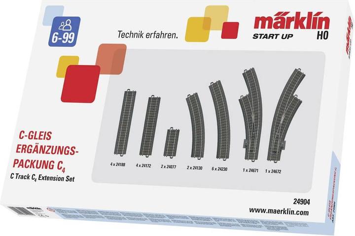 Actual product image Märklin Start Up Car C Track C4 (Track H0)