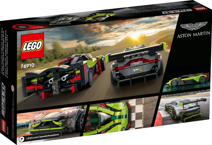 Produktbild LEGO Speed Champions Aston Martin Valkyrie AMR Pro & Aston Martin Vantage GT3 - 76910 NEU! Teile 592x (76910)